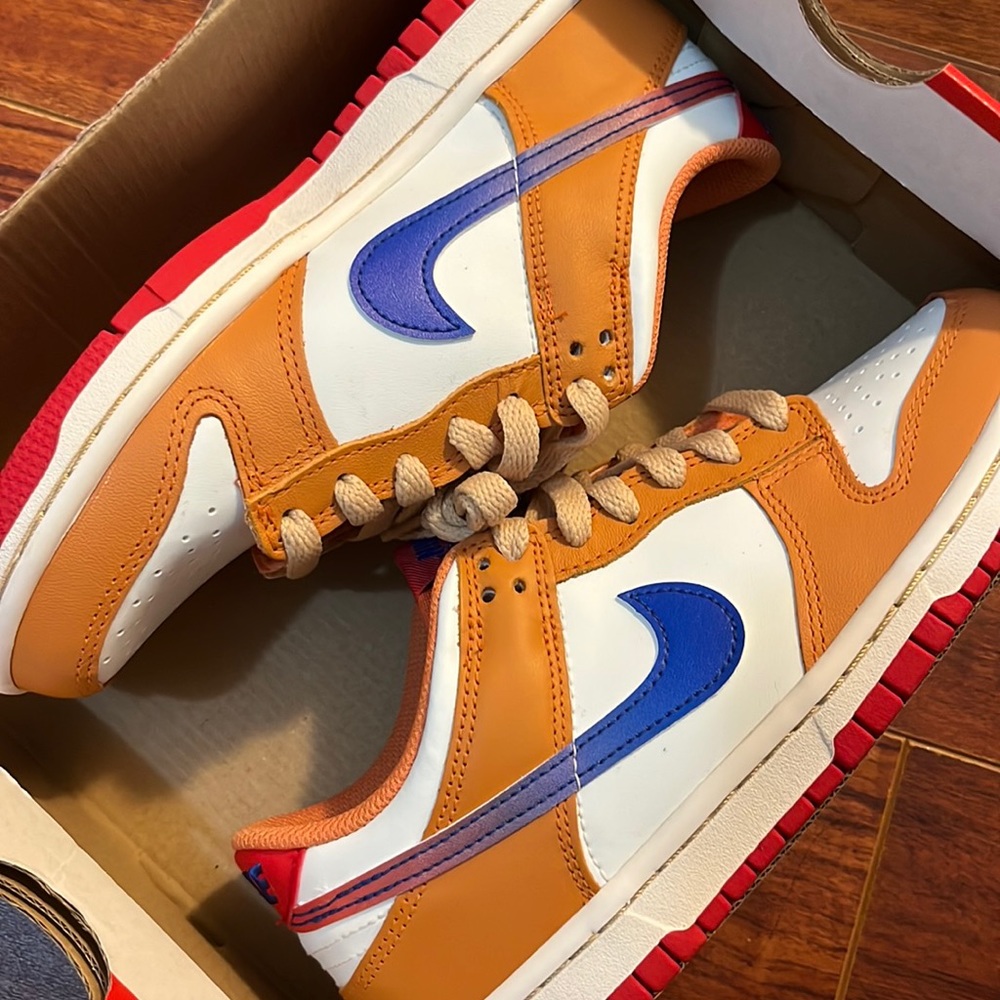 Nike Dunk Low Hot Curry Game Royal